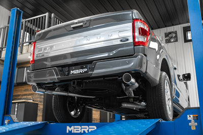 MBRP - 2021-2023 FORD F-150 3IN/2.5IN CAT-BACK EXHAUST DUAL SIDE EXIT TOUR PROFILE ARMOR LITE-Catback-Deviate Dezigns (DV8DZ9)