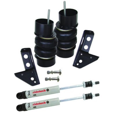Ridetech - 1982-2003 Chevy S10 Front Coolride Air Springs and Shocks For Stock Arms-Air Struts-Deviate Dezigns (DV8DZ9)