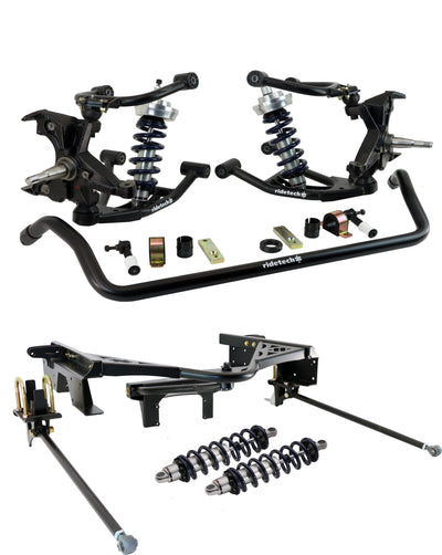 Ridetech - 1988-1998 Chevy C1500 2WD Complete Coil-Over Suspension System-Lowering Kits-Deviate Dezigns (DV8DZ9)