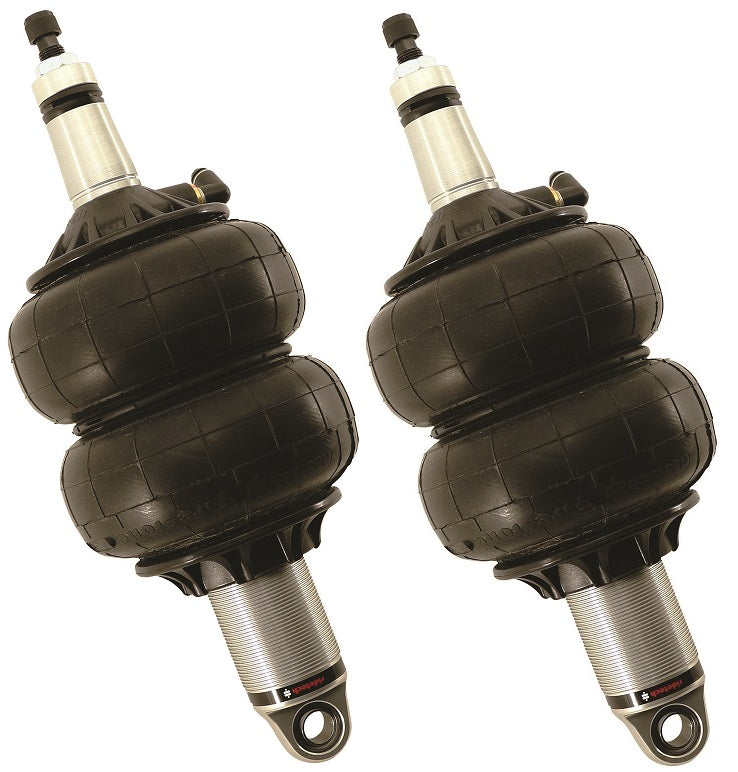 Ridetech - 1982-2003 Chevy S10 Front HQ Shockwaves For Stock Arms or StrongArms-Air Struts-Deviate Dezigns (DV8DZ9)