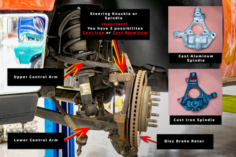 DJM - 2015-2018 Chevy Tahoe 2/4 Lowering Kit (Aluminum Steering Knuckle)-Lowering Kits-Deviate Dezigns (DV8DZ9)
