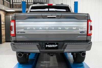 MBRP - 2021-2023 FORD F-150 3IN/2.5IN CAT-BACK EXHAUST DUAL SIDE EXIT TOUR PROFILE ARMOR LITE-Catback-Deviate Dezigns (DV8DZ9)