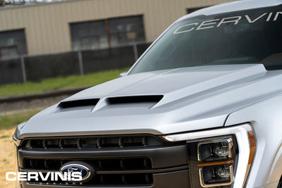 CERVINIS - 3" Ram Air Hood | F-150 | 2021-2022-Hoods-Deviate Dezigns (DV8DZ9)